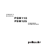 Polk Audio PSW110 Owner's Manual