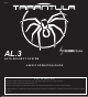 Soundstream Tarantula AL.3 User's Operation Manual