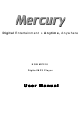 Mercury KOB MP210 User Manual