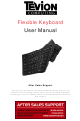 Tevion Flexible Keyboard User Manual