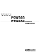 Polk Audio PSW303 Owner's Manual