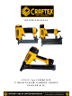 Craftex CT115 – 3pc COMBO KIT Owner's Manual
