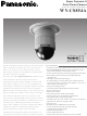 Panasonic WV-CS854A Specifications
