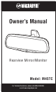 Magnadyne M45TC Owner's Manual