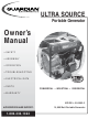 Guardian ULTRA SOURCE 004582-2 Owner's Manual