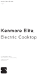 Kenmore Electric Cooktop Use & Care Manual