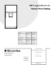 Frigidaire PHT219WH Factory Parts Catalog