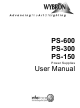 Wybron PS-600 User Manual