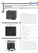 Samson DB1500A Specification Sheet