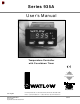 Watlow Electric 935A Series User Manual