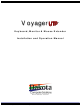 Dakota Computer Solutions VoyagerUTP Installation And Operation Manual