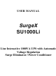Surgex SU1000Li Manual