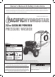 Pacific hydrostar 212cc Owner's Manual & Safety Instructions