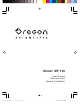 Oregon Scientific MP 130 User Manual