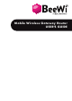 BeeWi Mobile Wireless Gateway Router User Manual