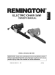 Remington RM1632A Owner's Manual