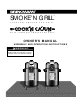 Brinkmann SMOKE’N GRILL Owners Manual Assembly And Operation Instructions