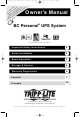 Tripp Lite BC Personal Owner's Manual
