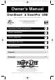 Tripp Lite SmartPro SMART500USB Owner's Manual
