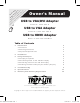 Tripp Lite U244-001-R Owner's Manual