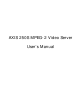Axis 250S User Manual