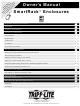 Tripp Lite SmartRack SR25UB Owner's Manual