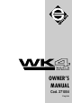 General Music WK4 Owner's Manual