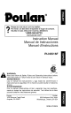 Poulan Pro PLN3516F Instruction Manual