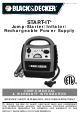 Black & Decker START-IT User's Manual & Warranty Information