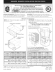 Frigidaire FPWD2785KFA Installation Instructions Manual