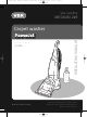 Vax PowerJet Capret Washer Pro V-028U Instruction Manual