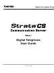 Toshiba Strata CS User Manual