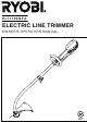 Ryobi ELT1100QFA Owner's Operation Manual