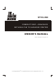 The Singing Machine STVG-500 Owner's Manual