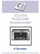 Electrolux Over the Range Microwave Oven Mode D’emploi Et D’entretien