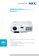 NEC NP52 Technical Specification