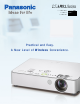 Panasonic PT-LB51NTU Information Sheet