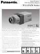 Panasonic WV-CP470 Series Specifications