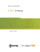 Mitel 5207 User Manual