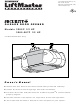 Chamberlain 3265C 1/2 HP Owner's Manual