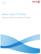Xerox C75 System Administration Manual