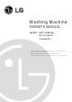 LG Washing Machine Owner's Manual