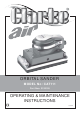 Clarke CAT111 Operating & Maintenance Instructions