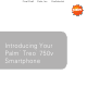 PALM TREO 750V Instruction