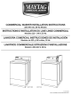 Maytag MAT15MN Installation Instructions Manual