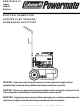 Coleman Powermate PM0422505.01 User Manual