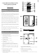 OREGON SCIENTIFIC BAA968HG User Manual