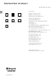Hotpoint Ariston Microwave Oven Instruction Manual