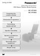 PANASONIC SC-PT550 Operating Instructions Manual