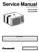 PANASONIC CW-XC184HU Service Manual